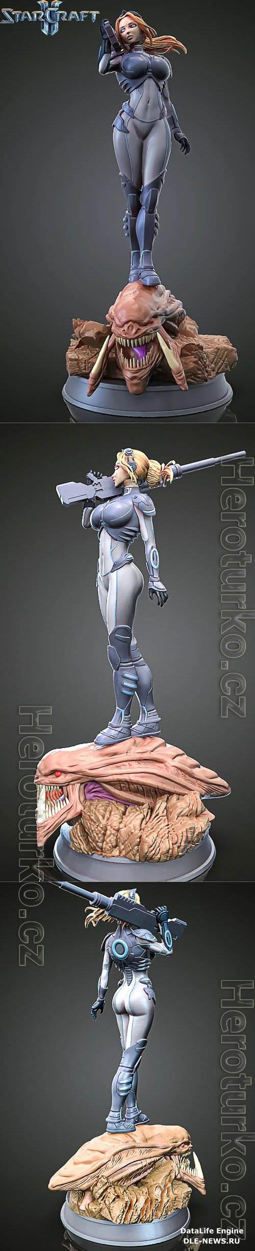 StarCraft Nova 3D Print