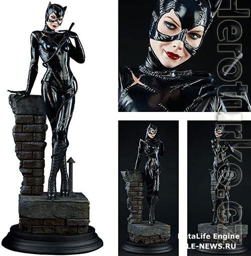 Stylish cat woman DC Comics 3D Print