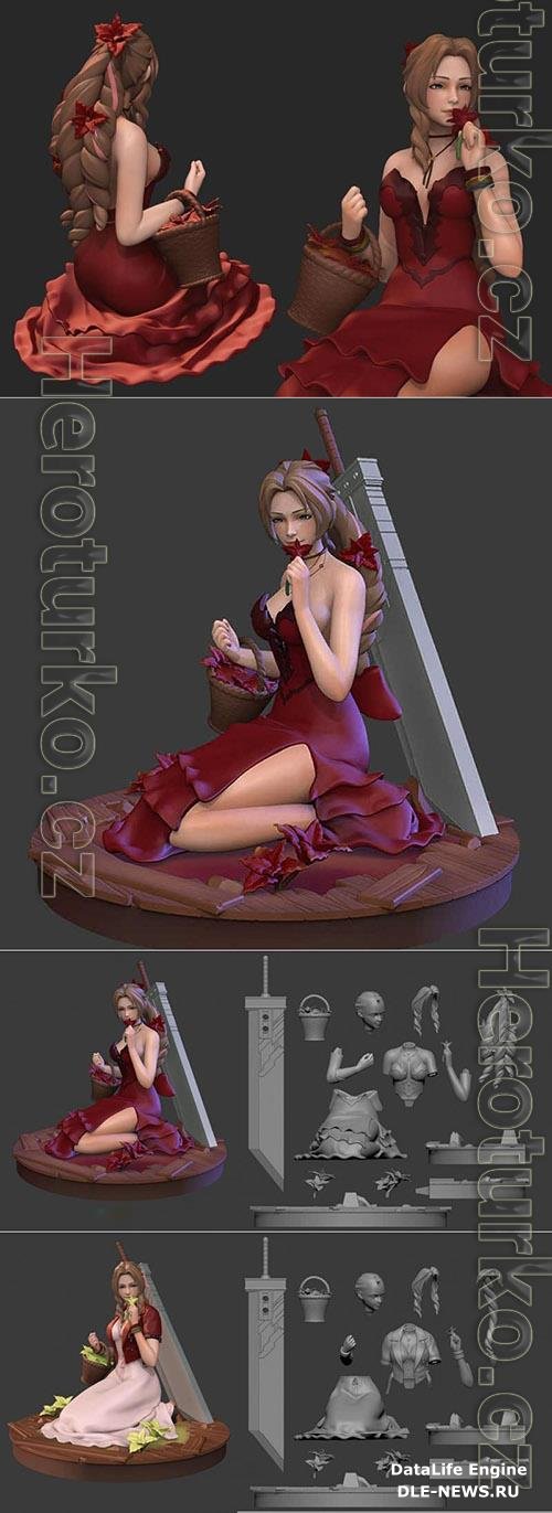 Final Fantasy  Aerith v2 3D Print