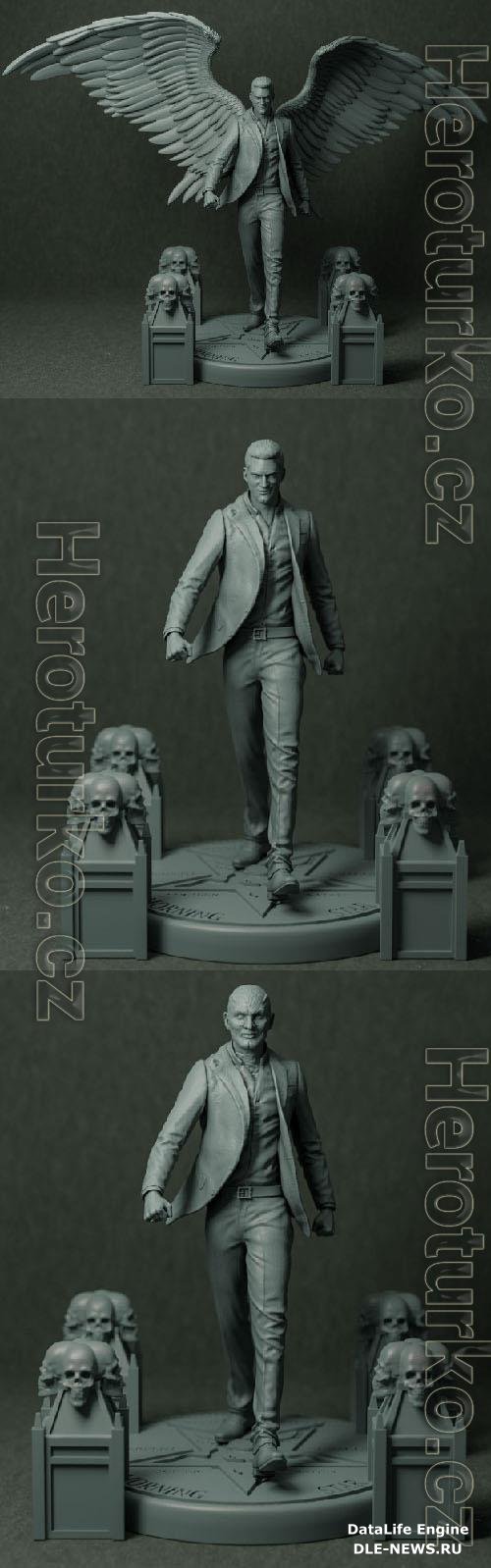 Lucifer Morningstar 3D Print