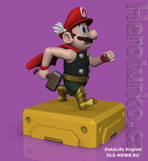 Mario Thor 3D Print