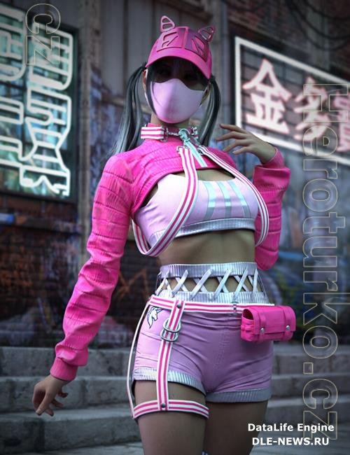 Tekky Cat HD Outfit Textures