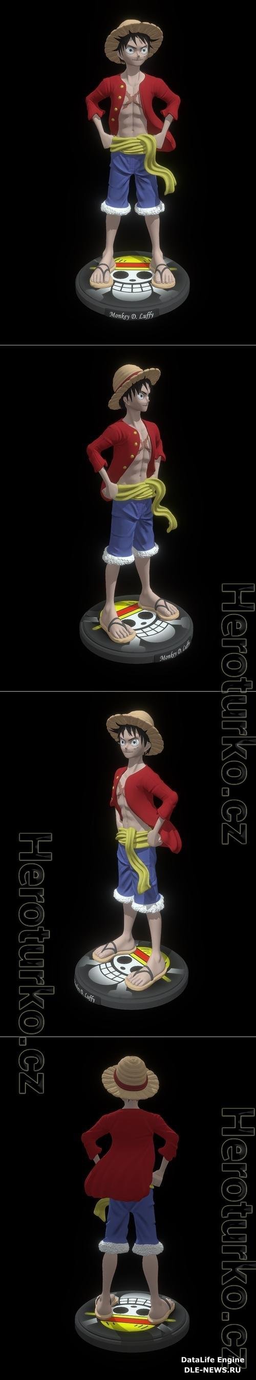 Luffy One Piece 3D Print