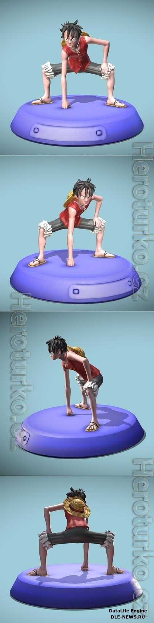 Monkey D Luffy 3D Print