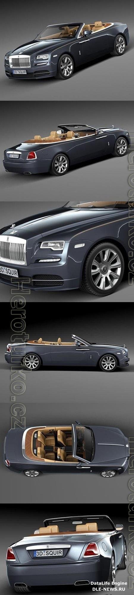 Rolls-Royce Dawn 2017 3D Model