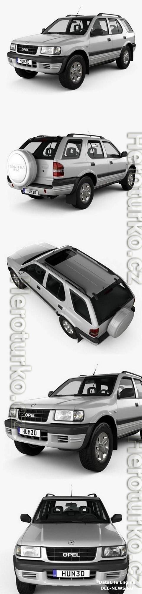 Opel Frontera (B) 1998 3D Model