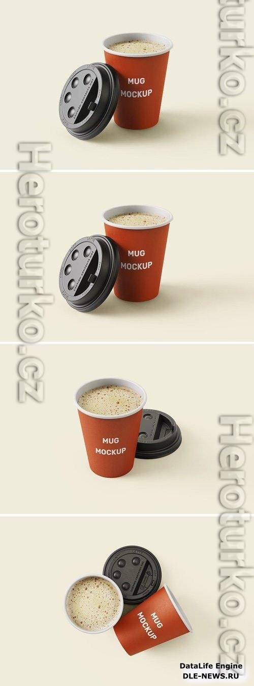 Paper Coffee Cup Mockup 7RRQNBP