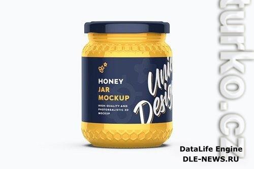 Honey Jar Mockup