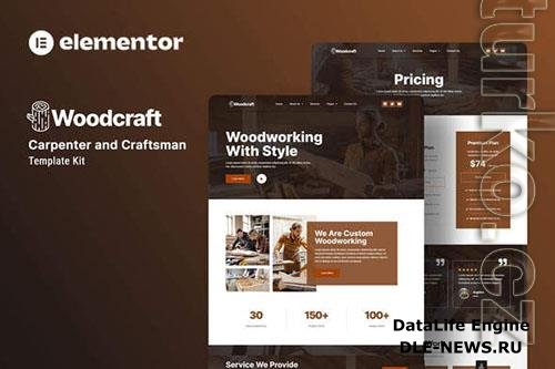 ThemeForest - Woodcraft - Carpenter & Craftsman Elementor Template Kit - 39944532