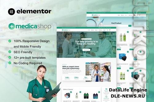 ThemeForest - MedicaShop - Pharmacy & Medical Store Elementor Template Kit - 39933128