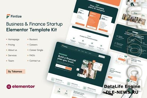 ThemeForest - Fintize - Business & Finance Startup Elementor Template Kit - 39927571