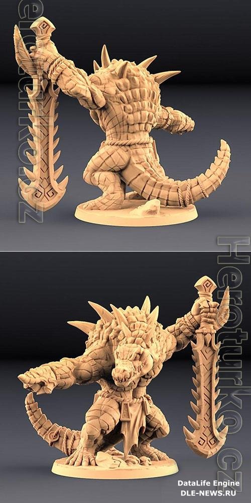 Zantharot Lizard Champion 3D Print