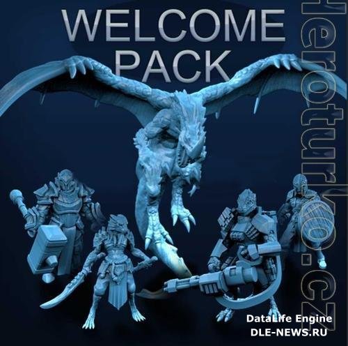 Velrock Art - Welcome Pack 3D Print