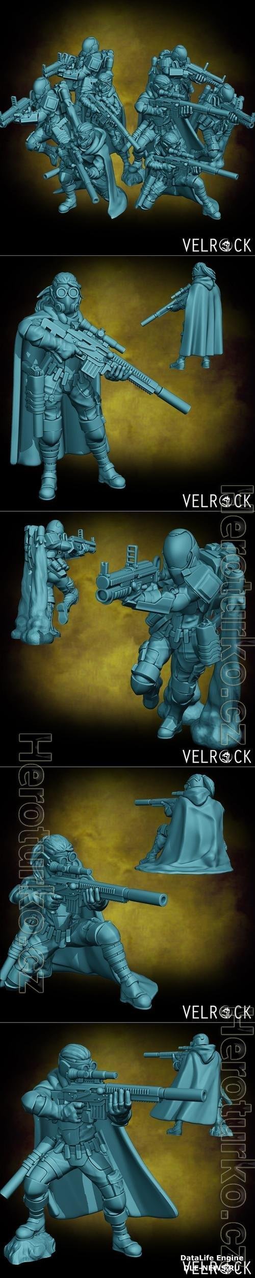 Velrock Art - Tempest Guardsmen Spec Ops Unit 3D Print