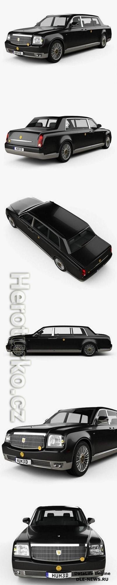 Toyota Century Royal 2006 3D Model