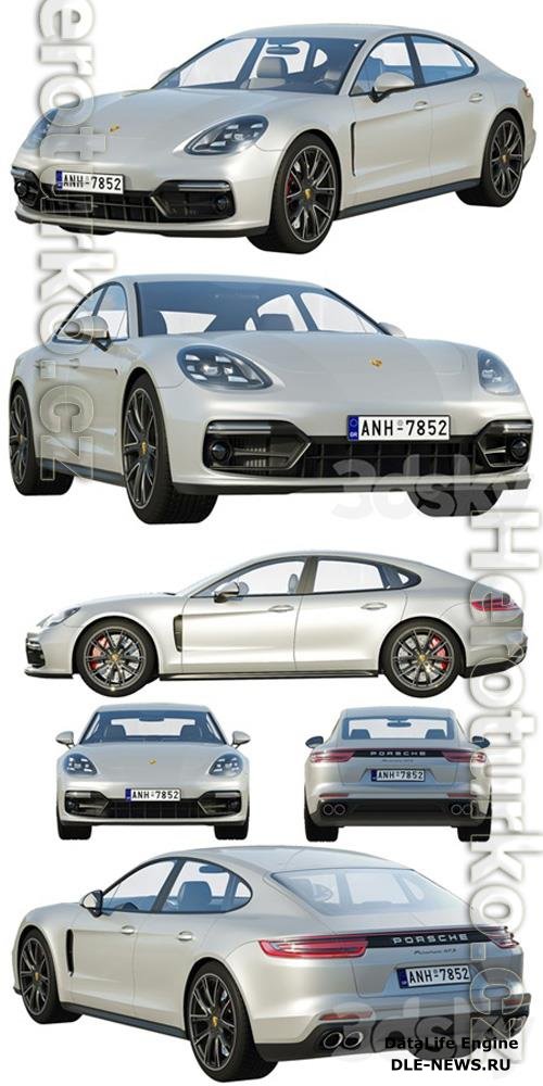 Porsche Panamera GTS 2019 3D Model