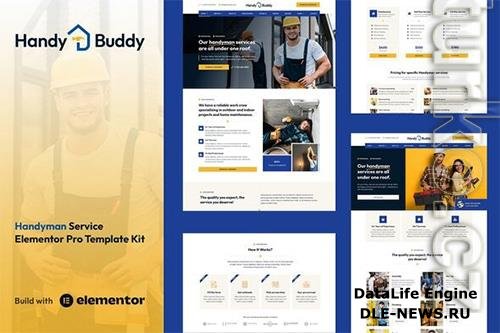 ThemeForest - Handy Buddy - Handyman Services Elementor Pro Template Kit - 40045005