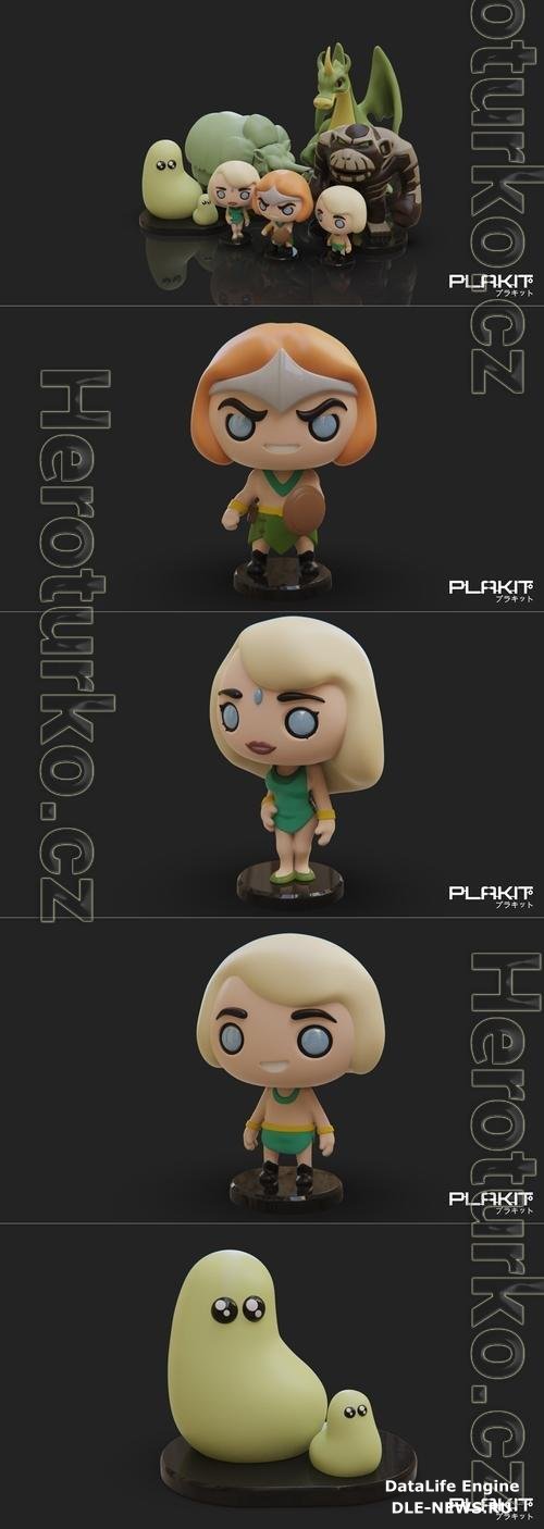 PlaKit - The Herculoids Dorno 3D Print