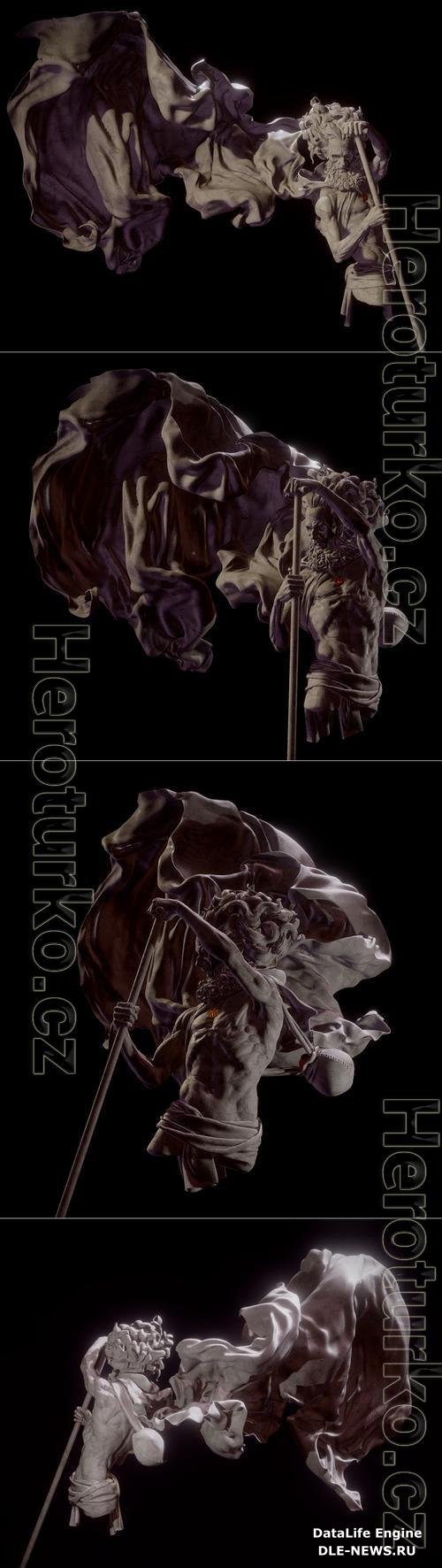 Charon, ferryman of the Underworld 3D Print