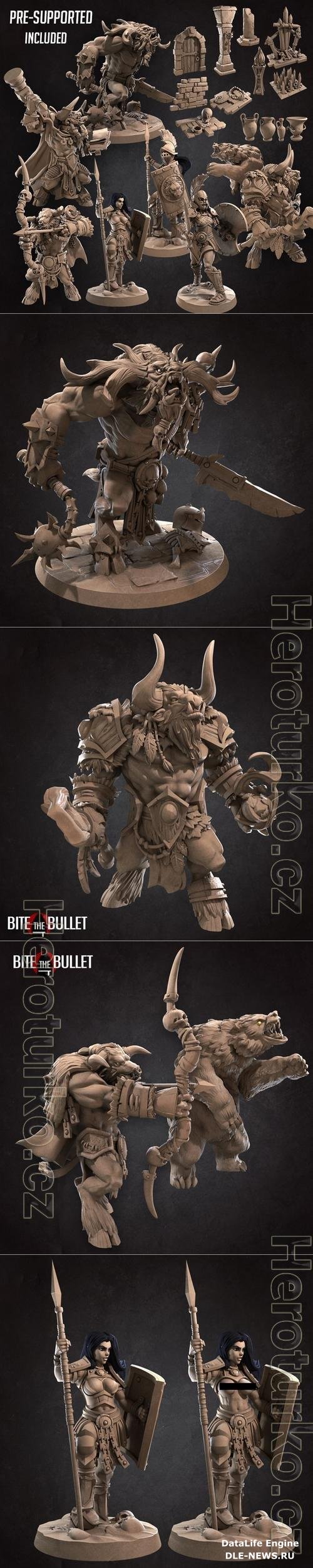 Bite the Bullet - Minotaurs January 2021 3D Print