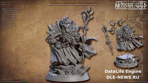 Artisan Guild - Volrunax Runebeard The Guildmaster 3D Print
