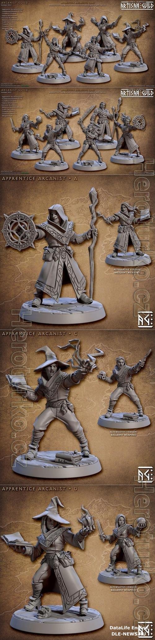 Arcanist Guild - Apprentice Arcanists 3D Print