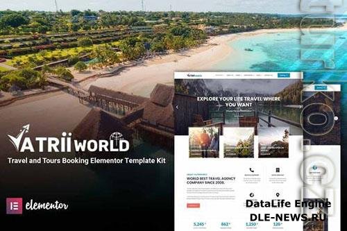 ThemeForest - Yatriiworld  Travel & Tours Booking Elementor Template Kit/33220185