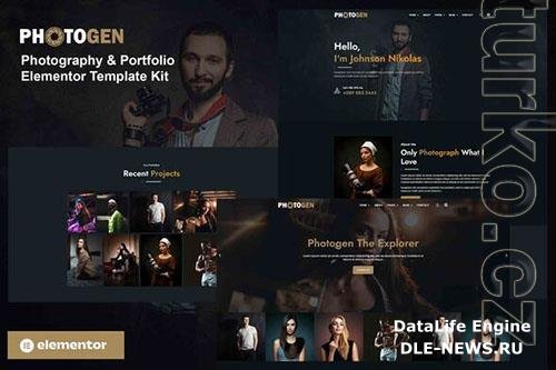 ThemeForest - Photogen - Photography & Portfolio Elementor Template Kit/39717643