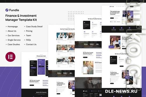 ThemeForest - Fundle - Finance & Investment Manager Elementor Template Kit/40254467