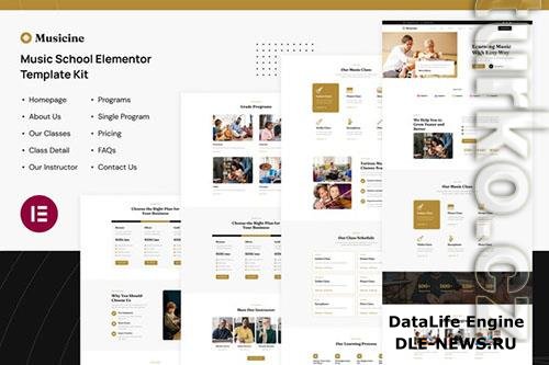 ThemeForest - Musicine - Music School Elementor Template Kit/40234423