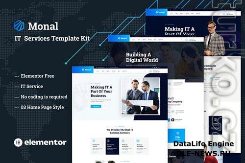 ThemeForest - Monal - IT Service Elementor Template Kit/40110097