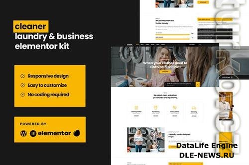 ThemeForest - Cleaner - Laundry Business Elementor Template Kit/39843284