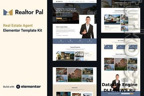 ThemeForest - Realtor Pal - Real Estate Agent Elementor Pro Template Kit/40207166