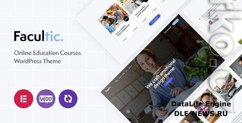 ThemeForest - Facultic v1.0 - Online Education Courses WordPress Theme/38978087