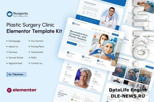 ThemeForest - Surgeria - Plastic Surgery Clinic Elementor Template Kit/40234428