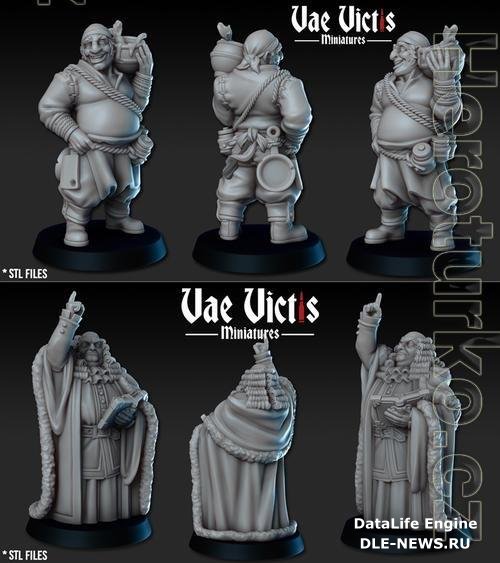 Vae Victis Miniatures - Judge and Cook 3D Print