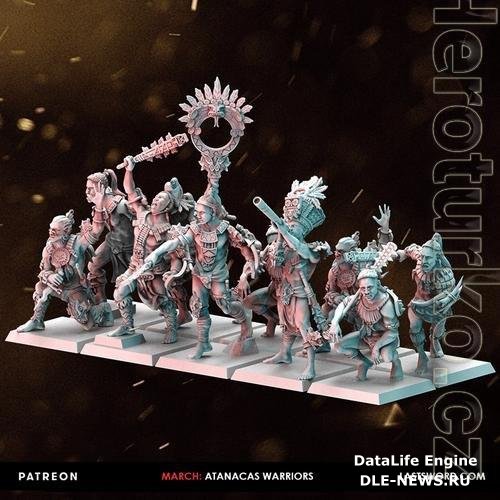 Last Sword Miniatures - Atanakas Warriors 3D Print