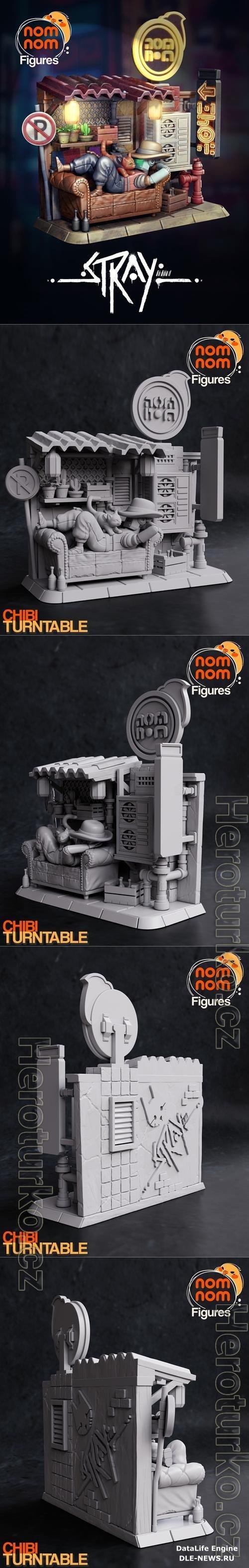 Chibi Cat from Stray 3D Print