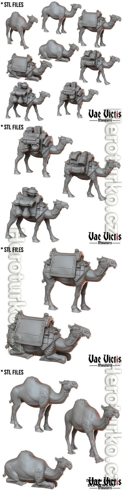 Vae Victis Miniatures - Camels 3D Print