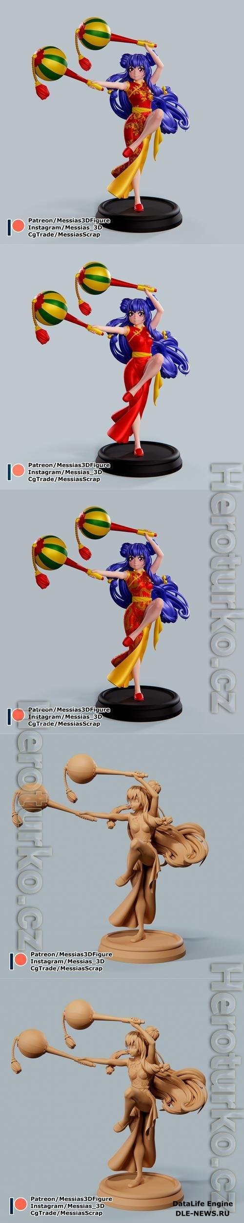 Ranma Shampoo 3D Print