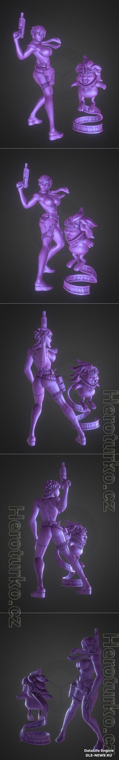 Speed Circuit Marie Claude 3D Print