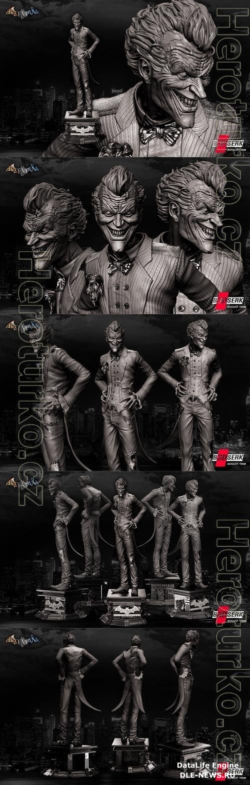 B3DSERK - Joker Statue 3D Print