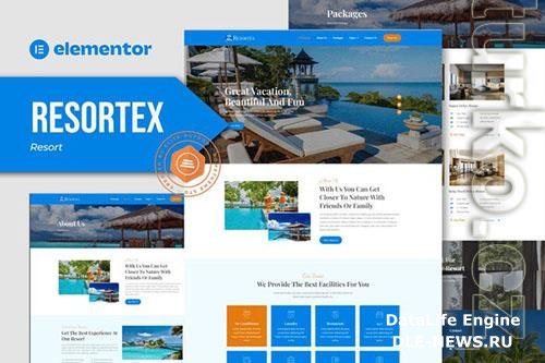 ThemeForest - Resortex - Hotel & Resort Elementor Pro Template Kit/40368584