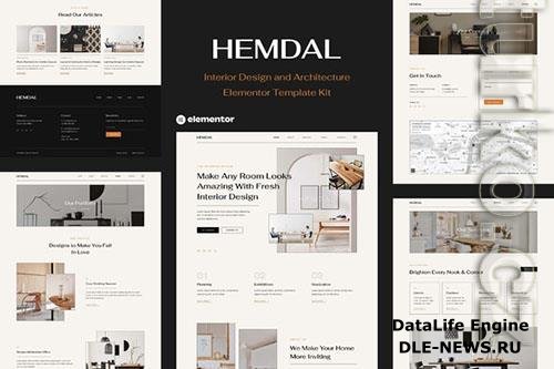 ThemeForest - Hemdal - Interior Design & Architecture Elementor Template Kit/40330893