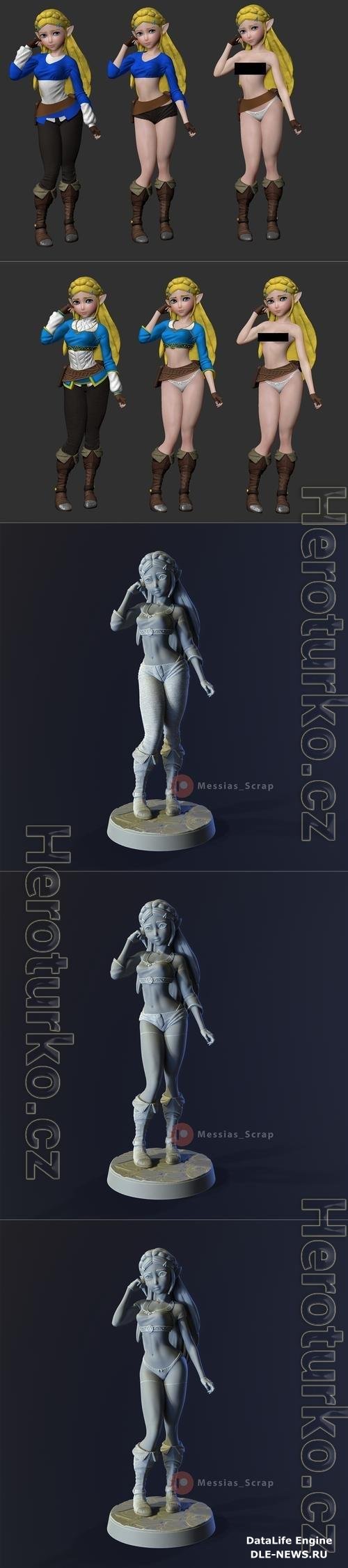 Princess Zelda 3D Print