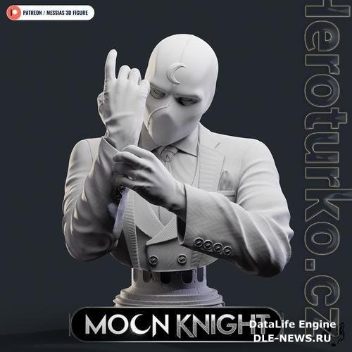 Bust Moon Knight 3D Print