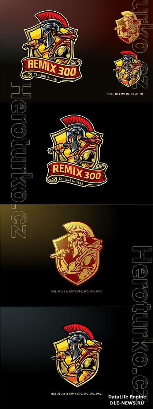 Remix300 Logo Template