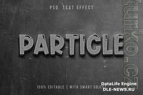 Text Effect Silver Style - PSD Text Editable