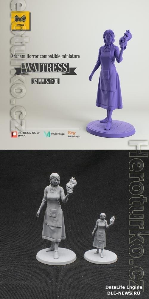 MT3D Forge - Waitress 3D Print
