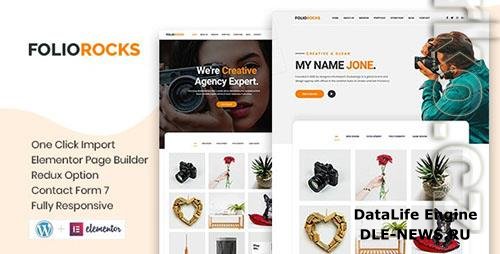 ThemeForest - Foliorocks v1.0 - Minimal Portfolio WordPress Theme/29914077